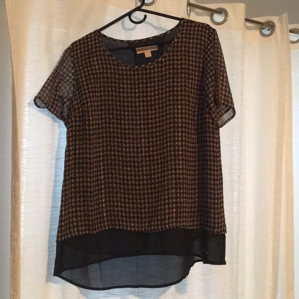 Micheal Kors patterned dress shirt